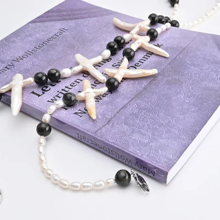 Чокер Нуумит + Жемчужный крест