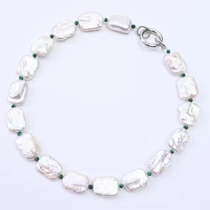 Ожерелье из барочного жемчуга