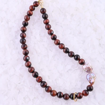 Ожерелье Тигровый глаз