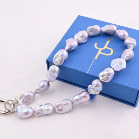 Ожерелье из крупного барочного жемчуга